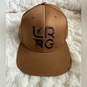 LRG Tan Cap with Black Logo
